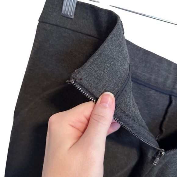 J Crew- Pixie Pont All Day Pant Stretch, Grey XL - Picture 9 of 14